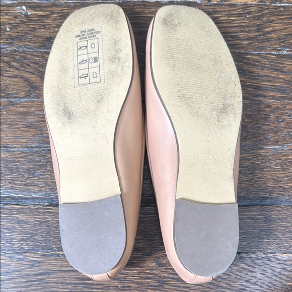 Everlane Day Glove Mary Janes Blush Tan Women's Flats - Picture 6 of 7